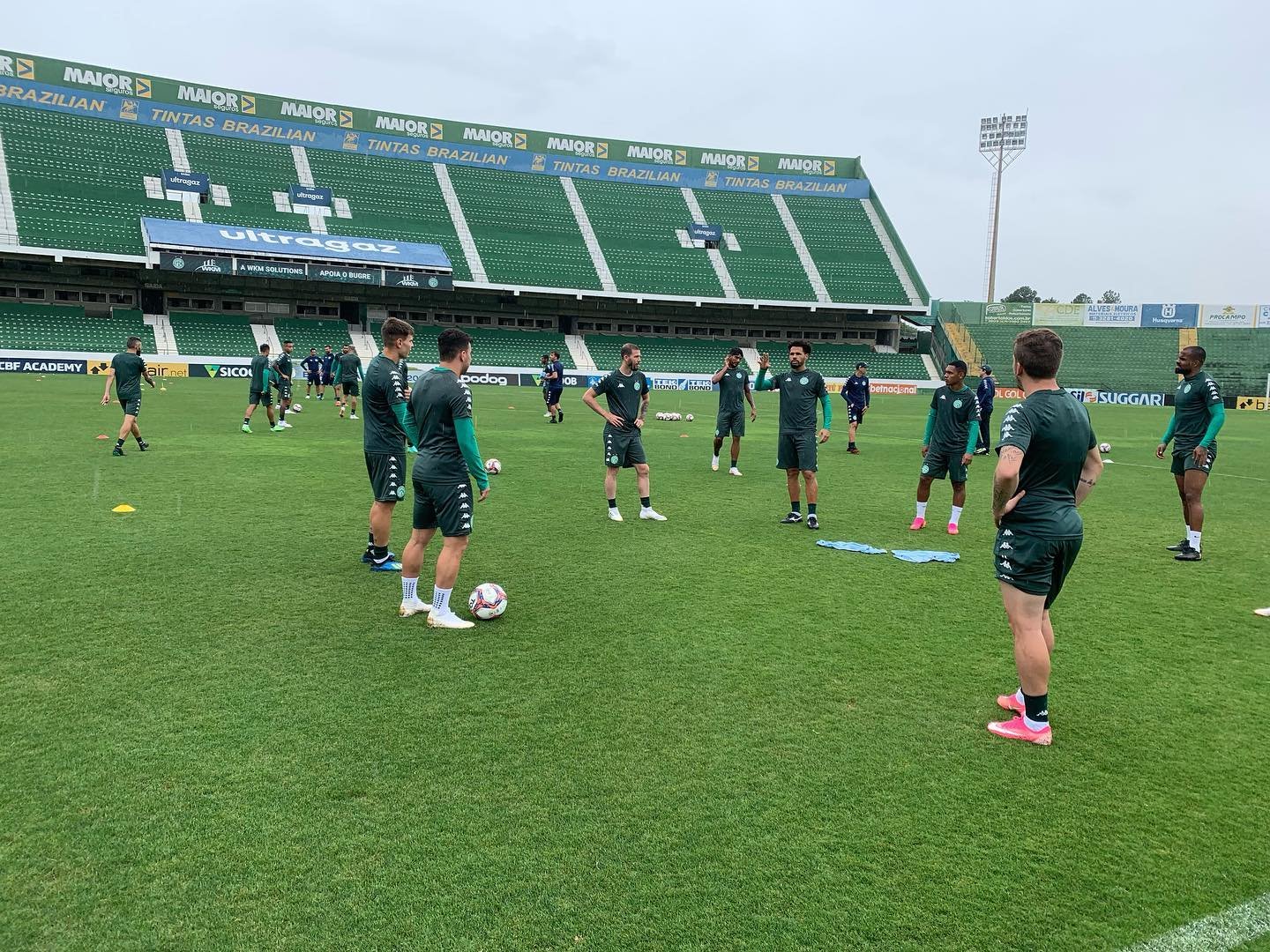 Com retornos de Thales e Bruno Sávio, Guarani se prepara para mais uma decisão